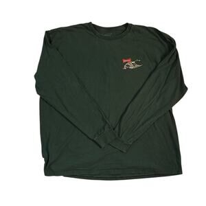 Budweiser x RSVLTS Long Sleeve Shirt 3XL – Duck Hunting Graphic Tee Green